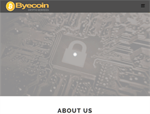 Tablet Screenshot of byecoin.com